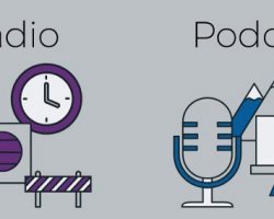 podcast vs radio